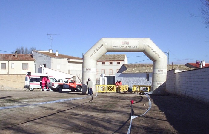 Carrera campo a través Mahora