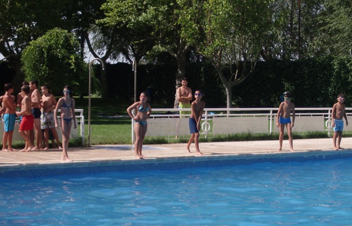 Juegos en la piscina