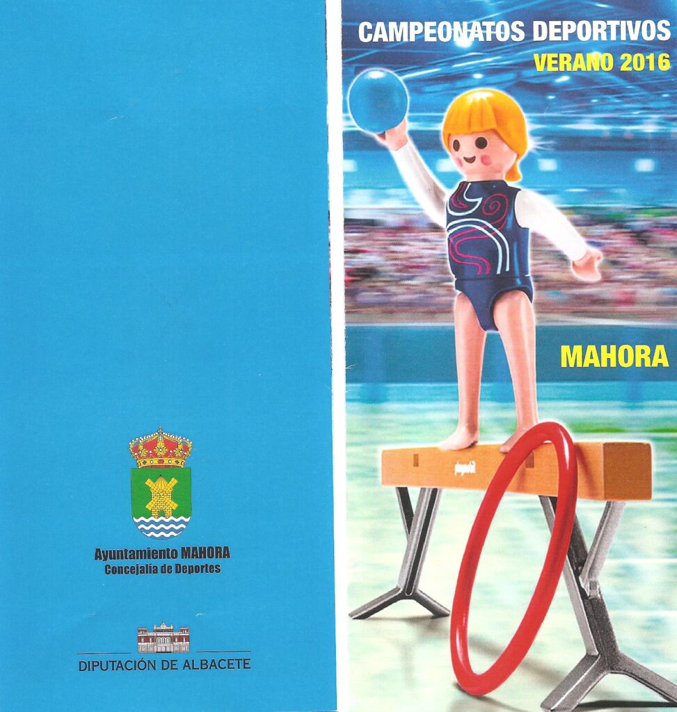 Cartel Campeonato deportivo verano 2016