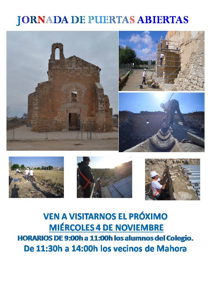 cartel Jornada puertas abiertas Convento