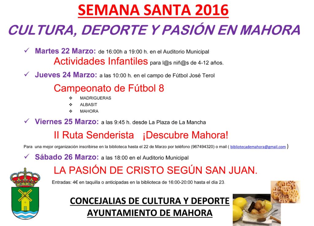 Cartel Semana Santa